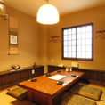 4名様でご利用いただけるお座敷個室を2席ご用意しております。