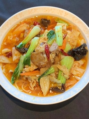 牛肉入り麻辣味ラーメン