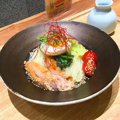 いばらき冷麺 メロンを添えて