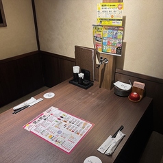 個室でゆったりとした時間をお過ごしください。