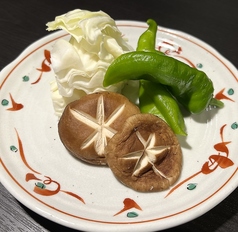 野菜三種盛り合わせ