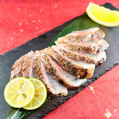 真アジの炙り焼き刺し