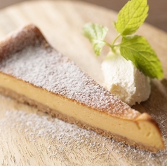 自家製チーズケーキ