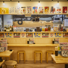 カウンター席はお1人様も大歓迎！！