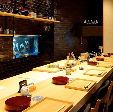 日本酒 鮨あしべ 錦の雰囲気1