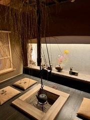 特等囲炉裏席