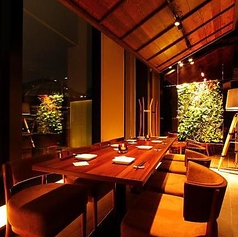 夜景を見ながら上質半個室。※詳細お問い合わせください