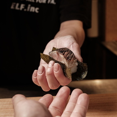 のどぐろの炙り棒寿司