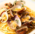 料理メニュー写真 アサリのスパゲティ　オリーブ風味