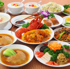 龍城飯店のコース写真