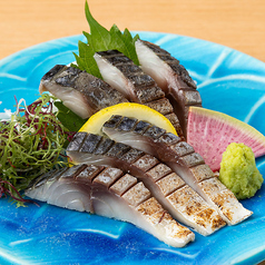 炙り〆鯖刺