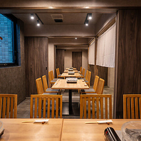 少人数から大人数まで◎プライベート感あふれる半個室♪