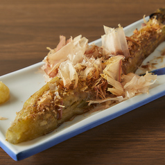 一本焼き茄子　辛味噌添え