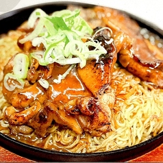 鉄板焼き肉そば