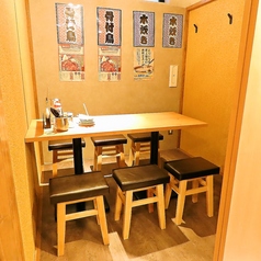 2名様~6名様までご利用いただける完全個室ご用意しております!