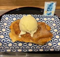 たい焼きブリュレ＆バニラアイス
