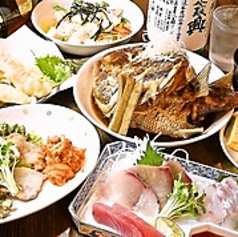 鮮魚や旬の魚を堪能できる満足コースをご用意