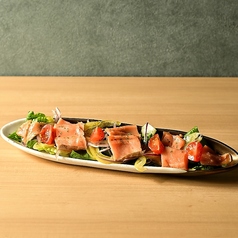 スモークサーモンのマリネ