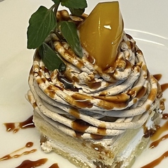 モンブランチーズケーキ