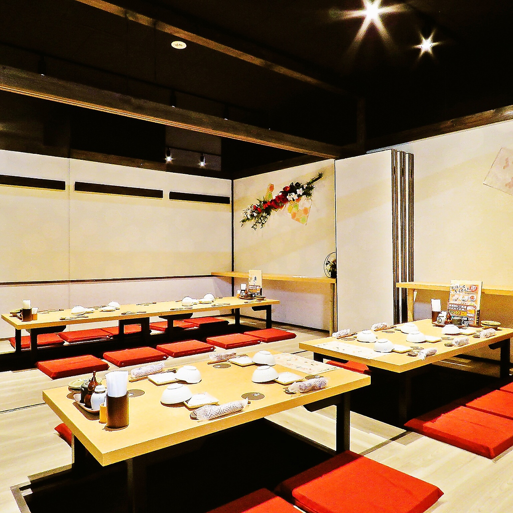 会社・サークル等の各種宴会はこちらの掘りごたつ個室で!! 