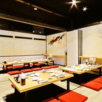 会社・サークル等の各種宴会はこちらの掘りごたつ個室で!! 