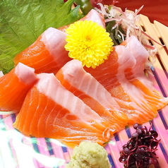 信州サーモンのお刺身