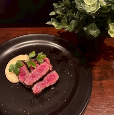 黒毛和牛のステーキ