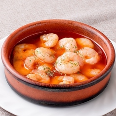 海老のアヒージョ