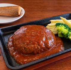 国産和牛の手ごねハンバーグステーキ