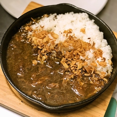 お肉たっぷり鉄板カレー