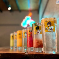 全国の銘酒と創作サワーが充実