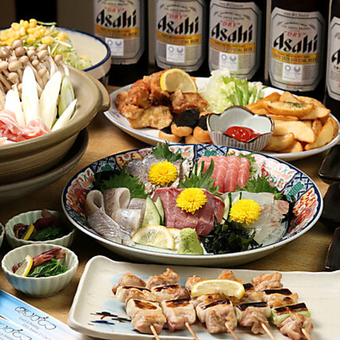 素材や味にとことんこだわった幅広いジャンルの料理をリーズナブルに楽しめる居酒屋◎