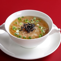 トリュフ入り茶碗蒸し　ふかひれソース