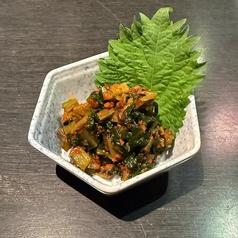 辛い物好きに、野沢菜漬け