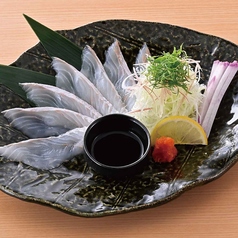 ヒラメの薄造り