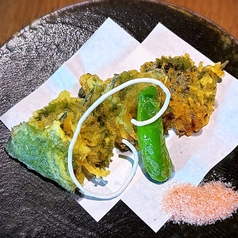 鶏つくね紫蘇揚げ