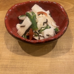 【1日~10日】山芋とオクラの昆布和え