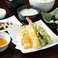 天ぷらと焼魚御膳