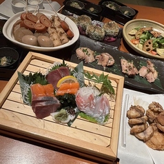 石川のうまいもんと地酒 加賀里火のコース写真