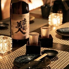 日本酒や焼酎の種類が豊富!
