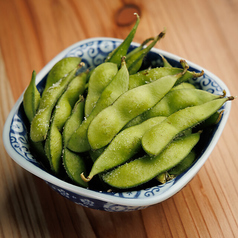 出汁茹で枝豆