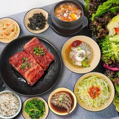 炭火骨付き牛カルビ・サンパセット