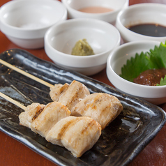 変わりダネの串焼きも絶品です♪