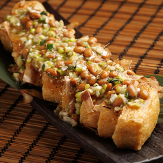 納豆入り栃尾焼き