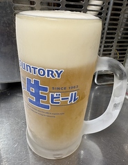 キンキンに冷えた生ビール