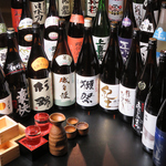 『磯自慢』『正雪』『臥龍梅』など静岡を代表する日本酒を多数取り揃えております。