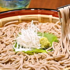 ざる蕎麦おろし山芋仕立てのつゆで