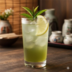 緑茶ハイ(Tea shochu high)
