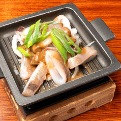 イカわた鉄板焼き