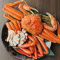 料理メニュー写真&nbsp;新鮮なタラバガニとズワイガニ◎旨みたっぷりなぷりぷりの身と豊かな風味